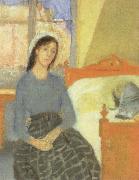Gwen John the artist in her room in paris oil painting reproduction